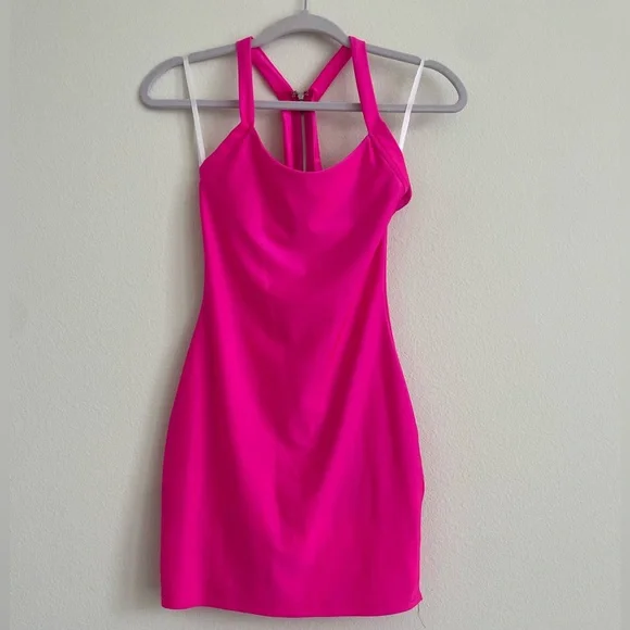 Hot pink bodycon dress - Picture 4 of 5